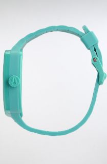 Nixon The Dial Watch in Teal Concrete Culture