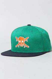 Fourstar Clothing The Street Pirate Starter Cap in Kelly Navy