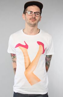 Joyrich The JOYRICH Y Tee in White Concrete