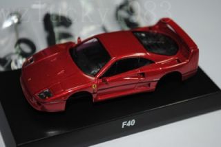 Kyosho 1 64 Ferrari F40 Model Diecast Color Dark Red Assembly Version