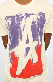 Altamont The Smeared Tee in Natural Concrete