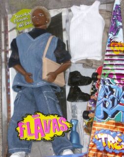 New Flavas Tre Doll Set Hip Hop Boy with Clothes