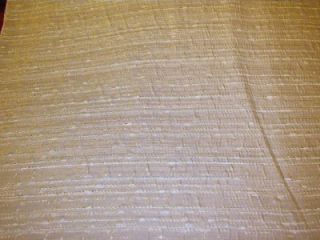 Off White Antique Satin Hvy Slubs Drapery Fabric