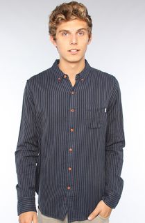 Obey The Nolan Buttondown in Navy Concrete