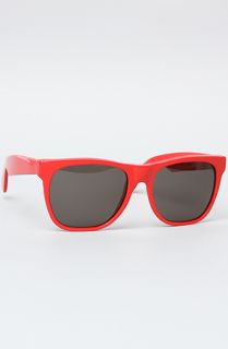 Super Sunglasses The Basic Wayfarer Sunglasses in Red