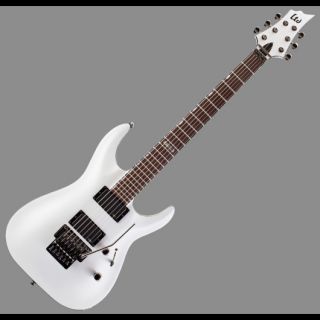 New ESP H 351FR SW Snow White Electric Guitar w Active EMGs Floyd Rose