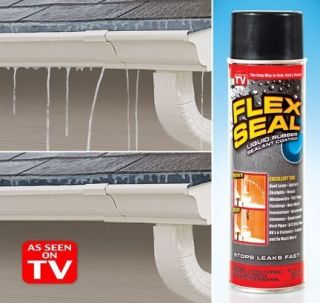 Lot of 2 Flex Seal Liquid Rubber Spray Sealant Coating Water Proof
