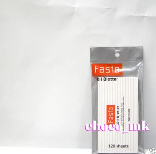 Kose Fasio Facial Oil Blotter Blotting Paper 120 Sheets