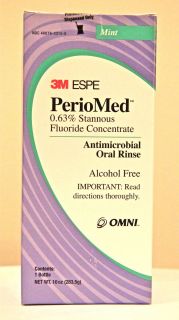 Omni Periomed Stannous Fluoride Oral Rinse 10 oz Mint
