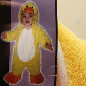 New Duck Easter Hooded 6M 9M 12M Infant Halloween Costume Toddler Kid