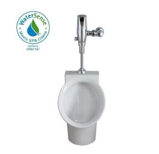 American Standard White Decorum Top Spud 0 5 GPF Urinal with Everclean