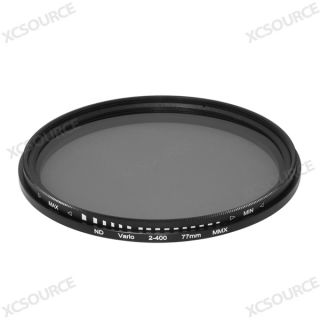 77mm ND Fader Adjustable Variable Filter for Canon 5D 60D 600D 550D