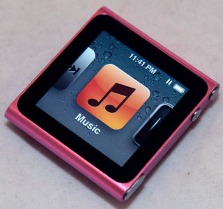 Apple iPod Nano 8GB 6th Generation A1366 MC525LL FM Tuner USB