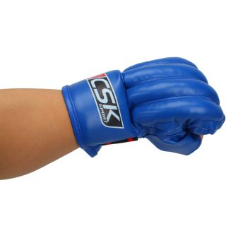 New PU Muay Thai MMA Punching Bag Training Grappling Boxing Gloves