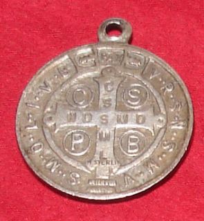 Sterling Silver Charm Catholic Faith Medal