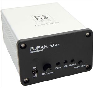 Firestone Audio FUBAR IO MK2 Black USB Digital Analog Audio Converter