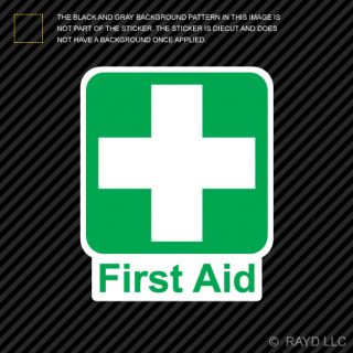 First Aid Sticker Decal Oh s Occupational Health and Safety Public