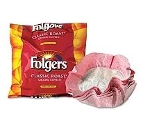 40 Folgers Classic 100 Mountain Grown Roast Coffee Filter Packs