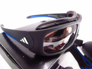 Adidas TERREX Pro Sunglasses MATT BLACK (Blue Trim) a143 6054 $400