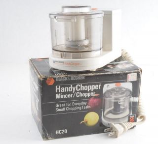 Black & Decker Handy Chopper Mini Food Processor Stainless Blades on  PopScreen