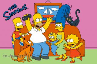3x5 The Simpsons Collection Rug Family Fun Time Cartoon Kids 39x58