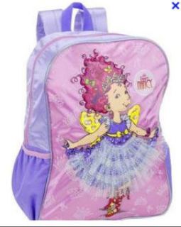 Fancy Nancy Shiny Satiny Butterfly Lace Skirt Standard Backpack 16x12