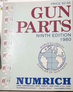 Numrich Gun Parts 9th Edition 1980 Missing Pages