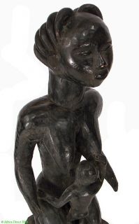 Fante Maternity, Mother/Child BLACKENED, African
