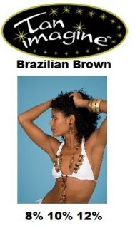 Tan Imagine Brazilian Brown Spray Tanning Solution for Airbrush or