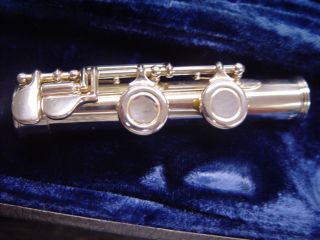 Armstrong 85 Flute Sterling Silver Open Hole Flute