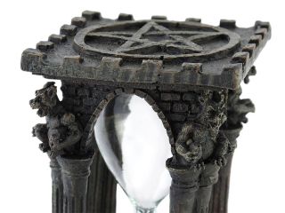 Gothic Gargoyle Pentacle 5 Minute Hourglass Timer