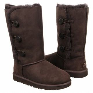 Kids UGG  Bailey Button Triplet PG Chocolate 