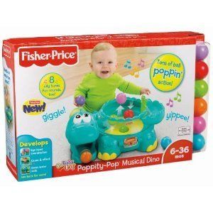 Fisher Price Go Baby Poppity Pop Musical Dino Dinosaur