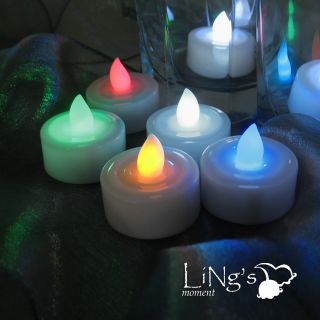 LED Tea Light Flameless Candle Wedding Party Table Favor Decoration