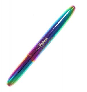 400RBFSP Fisher Space Pen Logo Rainbow Titanium Bullet