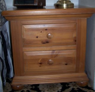 Used Broyhill Fontana Night Stands Pair