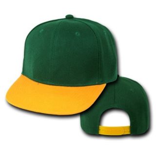  Flat Bill Snap Back Baseball Cap Caps Hat Hats 50 Colors