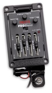 Fishman Prefix Pro Blend Side Mount Guitar Preamp w Matrix Pickup Mic