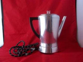 Vintage West Bend Flav O Matic Coffee Percolator 8 Cup