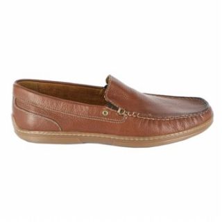 Mens Florsheim Lounge Venetian Cognac Milled Leathe 