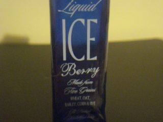 liquid ice berry flavored vodka 50ml glass bottle
