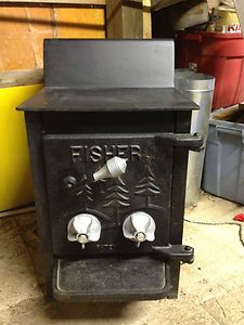 Fisher Wood Burning Stove Bear Fireplace Wood Burner very clean recent
