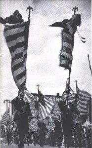 1943 LG Photo Image Elmer Staab American Legion Color Bearers