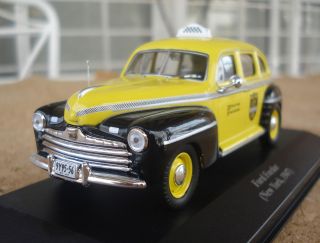 IXO Ford Fordor City Cab Taxi New York 1947 1 43 Scale