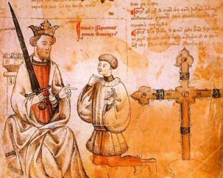 1295 Spain Castile Leon Sancho IV The Brave Billon Cornado Burgos