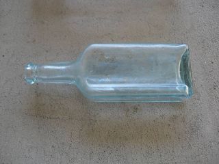Vintage Glass Medicine Bottle Fletchers Castoria Look