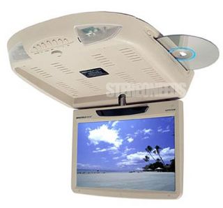 17 Flip Down Ceiling Mount Roof Car Monitor DVD Player FM Transmitter