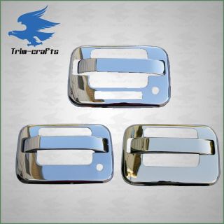 04 11 Ford F150 Stainless Steel Door Handle Tailgate Covers Keypad 08