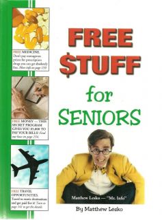 Free Stuff for Seniors by Matthew Lesko 1998 Hardcover