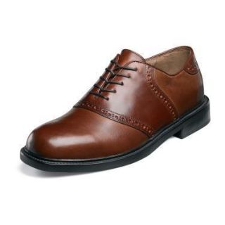 Florsheim Dryden Mens Brown Lthr Saddle Shoe 18324 02